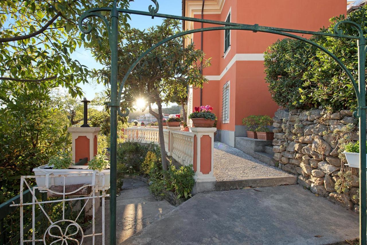 Trilocale In Villa Vista Mare Apt 3 Varazze Exteriör bild