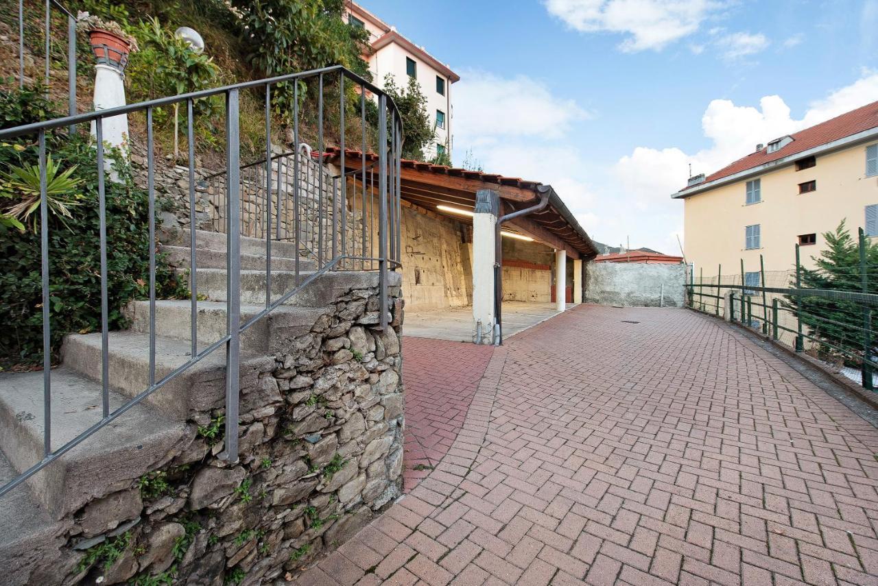 Trilocale In Villa Vista Mare Apt 3 Varazze Exteriör bild